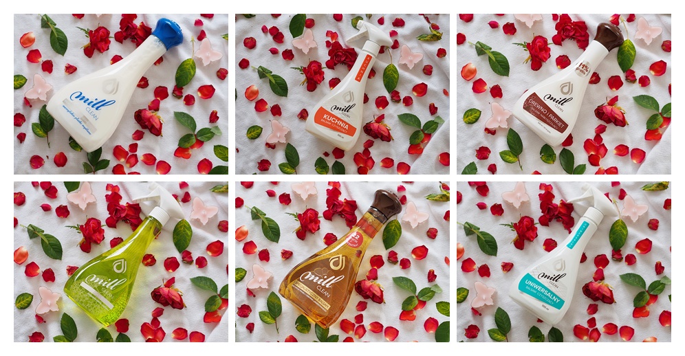 wiosenne porządki ze środkami Mill Clean