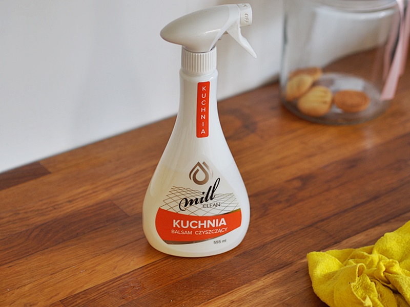 wiosenne porządki ze środkami Mill Clean